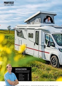 Titelbild der Ausgabe 2/2021 von PROFITEST: LMC Cruiser T 662 G: Hoch hinaus. Zeitschriften als Abo oder epaper bei United Kiosk online kaufen.