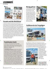 Titelbild der Ausgabe 10/2022 von LESERBRIEFE. Zeitschriften als Abo oder epaper bei United Kiosk online kaufen.