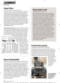 Titelbild der Ausgabe 11/2022 von LESERBRIEFE. Zeitschriften als Abo oder epaper bei United Kiosk online kaufen.
