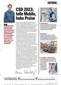 Titelbild der Ausgabe 10/2023 von CSD 2023: tolle Mobile, hohe Preise. Zeitschriften als Abo oder epaper bei United Kiosk online kaufen.