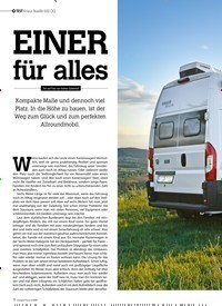 Titelbild der Ausgabe 4/2020 von TEST Knaus Boxlife e 600 DQ: EINER für alles. Zeitschriften als Abo oder epaper bei United Kiosk online kaufen.