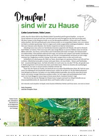 Titelbild der Ausgabe 2/2022 von Draußen! sind wir zu Hause. Zeitschriften als Abo oder epaper bei United Kiosk online kaufen.