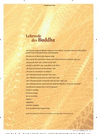 Titelbild der Ausgabe 3/2019 von Lehrrede des Buddha. Zeitschriften als Abo oder epaper bei United Kiosk online kaufen.