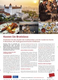 Titelbild der Ausgabe 2/2019 von Kosten Sie Bratislava. Zeitschriften als Abo oder epaper bei United Kiosk online kaufen.