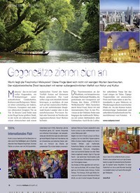 Titelbild der Ausgabe 3/2019 von MALAYSIA: Gegensätze ziehen sich an. Zeitschriften als Abo oder epaper bei United Kiosk online kaufen.