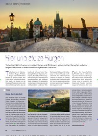 Titelbild der Ausgabe 2/2020 von TSCHECHIEN: Bier und stolze Burgen. Zeitschriften als Abo oder epaper bei United Kiosk online kaufen.