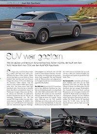 Titelbild der Ausgabe 5/2020 von Audi SQ5 Sportback: SUV war gestern. Zeitschriften als Abo oder epaper bei United Kiosk online kaufen.
