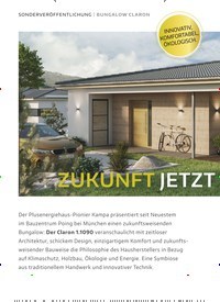 Titelbild der Ausgabe 12/2019 von BUNGALOW CLARON: ZUKUNFT JETZT LEBEN!. Zeitschriften als Abo oder epaper bei United Kiosk online kaufen.