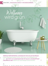 Titelbild der Ausgabe 3/2020 von NACHHALTIGKEIT IM BADEZIMMER: Wellness wird grün. Zeitschriften als Abo oder epaper bei United Kiosk online kaufen.