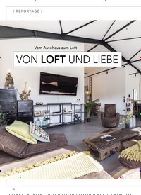 Titelbild der Ausgabe 12/2019 von Vom Autohaus zum Loft: VON LOFT UND LIEBE. Zeitschriften als Abo oder epaper bei United Kiosk online kaufen.