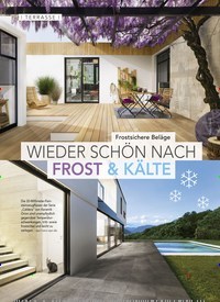 Titelbild der Ausgabe 12/2019 von Frostsichere Beläge: WIEDER SCHÖN NACH FROST & KÄLTE. Zeitschriften als Abo oder epaper bei United Kiosk online kaufen.
