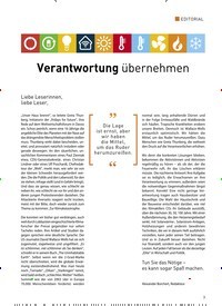 Titelbild der Ausgabe 2/2019 von Verantwortung übernehmen. Zeitschriften als Abo oder epaper bei United Kiosk online kaufen.
