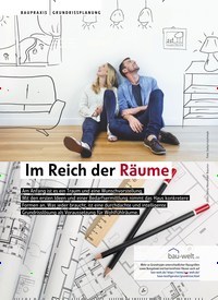 Titelbild der Ausgabe 1/2020 von BAUPRAXIS GRUNDRISSPLANUNG: Im Reich der Räume. Zeitschriften als Abo oder epaper bei United Kiosk online kaufen.