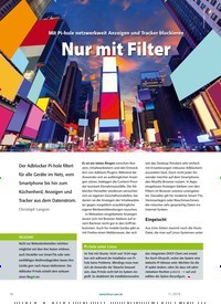 Titelbild der Ausgabe 11/2019 von Mit Pi-hole netzwerkweit Anzeigen und Tracker blockieren Nur mit Filter. Zeitschriften als Abo oder epaper bei United Kiosk online kaufen.