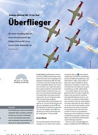 Titelbild der Ausgabe 4/2020 von Debian-Derivat MX 19 im Test Überflieger. Zeitschriften als Abo oder epaper bei United Kiosk online kaufen.