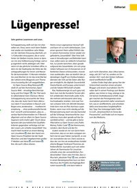 Titelbild der Ausgabe 3/2022 von Lügenpresse!. Zeitschriften als Abo oder epaper bei United Kiosk online kaufen.
