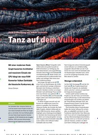 Titelbild der Ausgabe 3/2022 von Tanz auf dem Vulkan. Zeitschriften als Abo oder epaper bei United Kiosk online kaufen.