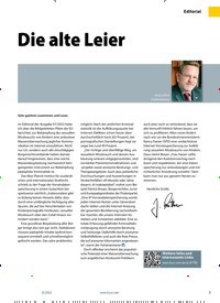 Titelbild der Ausgabe 10/2022 von Die alte Leier. Zeitschriften als Abo oder epaper bei United Kiosk online kaufen.