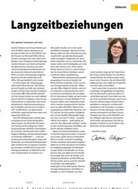 Titelbild der Ausgabe 1/2023 von Langzeitbeziehungen. Zeitschriften als Abo oder epaper bei United Kiosk online kaufen.