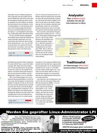Titelbild der Ausgabe 1/2023 von Analysator. Zeitschriften als Abo oder epaper bei United Kiosk online kaufen.