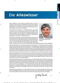 Titelbild der Ausgabe 2/2020 von Die Alleswisser. Zeitschriften als Abo oder epaper bei United Kiosk online kaufen.