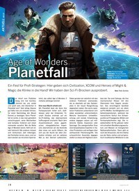 Titelbild der Ausgabe 8/2019 von Age of Wonders Planetfall. Zeitschriften als Abo oder epaper bei United Kiosk online kaufen.