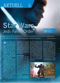 Titelbild der Ausgabe 11/2019 von Star Wars Jedi: Fallen Order. Zeitschriften als Abo oder epaper bei United Kiosk online kaufen.