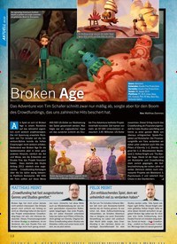 Titelbild der Ausgabe 2/2020 von Broken Age. Zeitschriften als Abo oder epaper bei United Kiosk online kaufen.