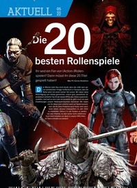 Titelbild der Ausgabe 5/2022 von 20 besten Rollenspiele. Zeitschriften als Abo oder epaper bei United Kiosk online kaufen.