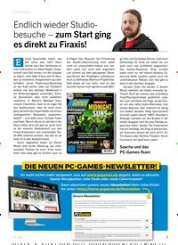 Titelbild der Ausgabe 8/2022 von Endlich wieder Studiobesuche – zum Start ging es direkt zu Firaxis!. Zeitschriften als Abo oder epaper bei United Kiosk online kaufen.