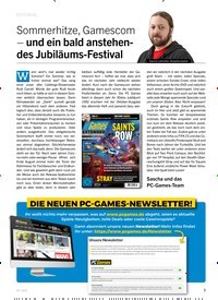 Titelbild der Ausgabe 9/2022 von Sommerhitze, Gamescom – und ein bald anstehendes Jubiläums-Festival. Zeitschriften als Abo oder epaper bei United Kiosk online kaufen.