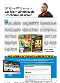 Titelbild der Ausgabe 10/2022 von 30 Jahre PC Games – das feiern wir mit euch, Geschenke inklusive!. Zeitschriften als Abo oder epaper bei United Kiosk online kaufen.