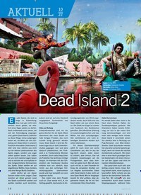 Titelbild der Ausgabe 10/2022 von Dead Island 2. Zeitschriften als Abo oder epaper bei United Kiosk online kaufen.