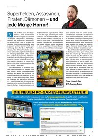 Titelbild der Ausgabe 11/2022 von Superhelden, Assassinen, Piraten, Dämonen – und jede Menge Horror!. Zeitschriften als Abo oder epaper bei United Kiosk online kaufen.