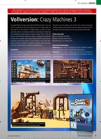 Titelbild der Ausgabe 4/2020 von Vollversion: Crazy Machines 3. Zeitschriften als Abo oder epaper bei United Kiosk online kaufen.