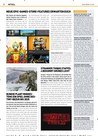 Titelbild der Ausgabe 11/2019 von STRANGER THINGS STAFFEL 4 BEKOMMT GRÜNES LICHT. Zeitschriften als Abo oder epaper bei United Kiosk online kaufen.