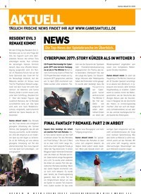 Titelbild der Ausgabe 1/2020 von RESIDENT EVIL 3 REMAKE KOMMT. Zeitschriften als Abo oder epaper bei United Kiosk online kaufen.