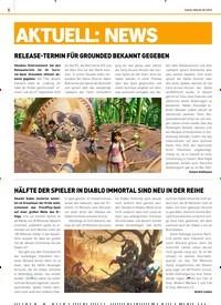 Titelbild der Ausgabe 9/2022 von HÄLFTE DER SPIELER IN DIABLO IMMORTAL SIND NEU IN DER REIHE. Zeitschriften als Abo oder epaper bei United Kiosk online kaufen.