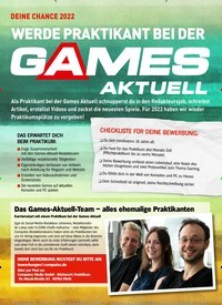 Titelbild der Ausgabe 9/2022 von WERDE PRAKTIKANT BEI DER GAMES AKTUELL. Zeitschriften als Abo oder epaper bei United Kiosk online kaufen.