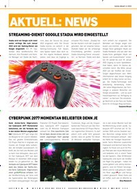 Titelbild der Ausgabe 11/2022 von CYBERPUNK 2077 MOMENTAN BELIEBTER DENN JE. Zeitschriften als Abo oder epaper bei United Kiosk online kaufen.