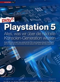 Titelbild der Ausgabe 12/2019 von Playstation 5. Zeitschriften als Abo oder epaper bei United Kiosk online kaufen.