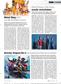 Titelbild der Ausgabe 8/2020 von Metal Slug kehrt auf die Konsolen zurück. Zeitschriften als Abo oder epaper bei United Kiosk online kaufen.