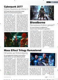 Titelbild der Ausgabe 11/2020 von Mass Effect Trilogy Remastered: Hinweise auf Ankündigung. Zeitschriften als Abo oder epaper bei United Kiosk online kaufen.