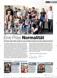 Titelbild der Ausgabe 7/2022 von Eine Prise Normalität. Zeitschriften als Abo oder epaper bei United Kiosk online kaufen.