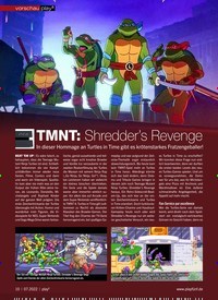 Titelbild der Ausgabe 7/2022 von TMNT: Shredder ’s Revenge. Zeitschriften als Abo oder epaper bei United Kiosk online kaufen.