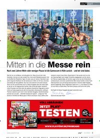 Titelbild der Ausgabe 10/2022 von Mitten in die Messe rein. Zeitschriften als Abo oder epaper bei United Kiosk online kaufen.