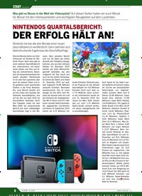 Titelbild der Ausgabe 3/2020 von Aktuelles: NINTENDOS QUARTALSBERICHT: DER ERFOLG HÄLT AN!. Zeitschriften als Abo oder epaper bei United Kiosk online kaufen.