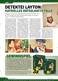 Titelbild der Ausgabe 3/2020 von Aktuelles: DETEKTEI LAYTON: KATRIELLES RÄTSELHAFTE FÄLLE. Zeitschriften als Abo oder epaper bei United Kiosk online kaufen.