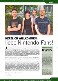 Titelbild der Ausgabe 8/2022 von HERZLICH WILLKOMMEN, liebe Nintendo -Fans!. Zeitschriften als Abo oder epaper bei United Kiosk online kaufen.