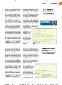 Titelbild der Ausgabe 8/2022 von Info-Zentrale. Zeitschriften als Abo oder epaper bei United Kiosk online kaufen.
